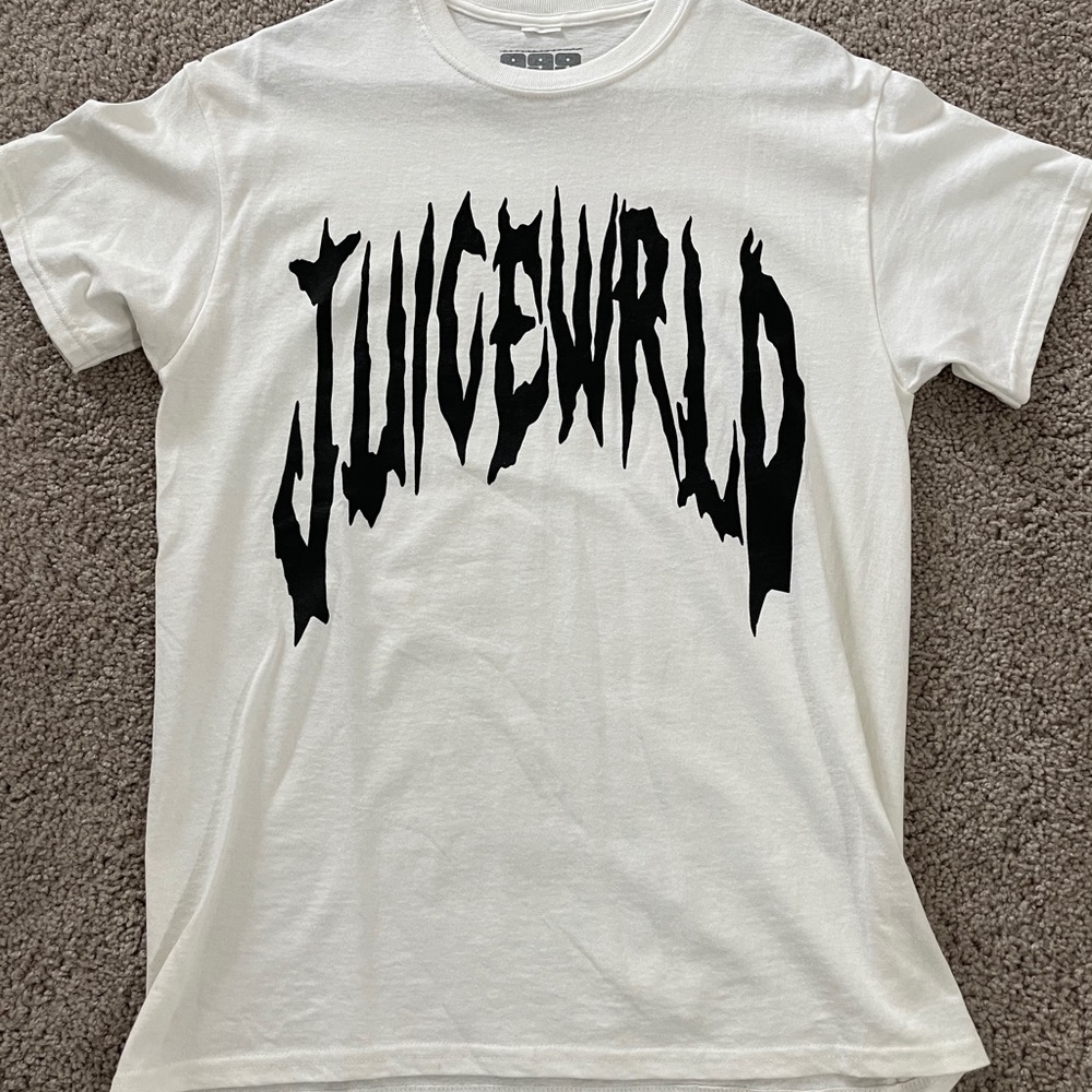 Juice Wrld 999 white t shirt